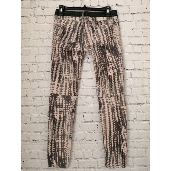 Maje tie dye print jeans pants - Picture 3 of 5